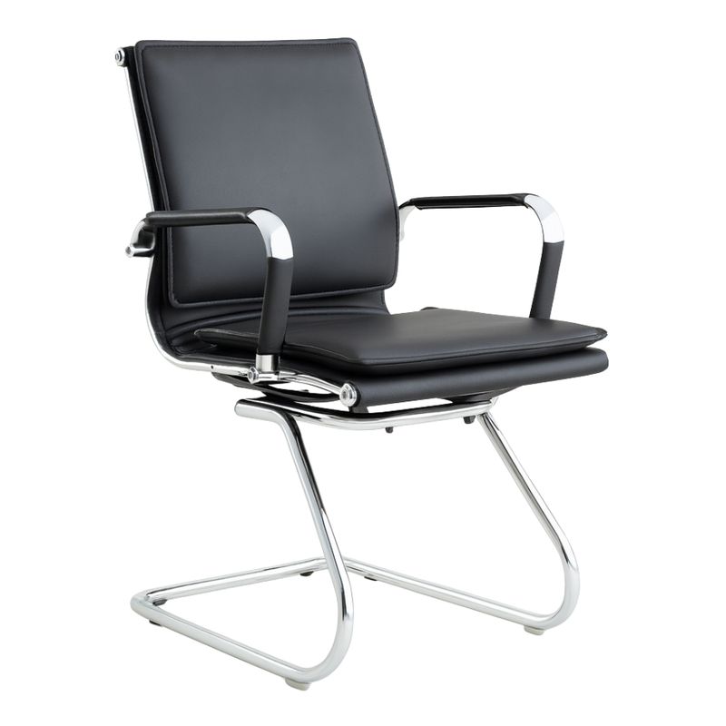 GENERICO - SILLA DE OFICINA GERENCIAL FIJA ERGONÓMICA - ALEMANIA NEGRO