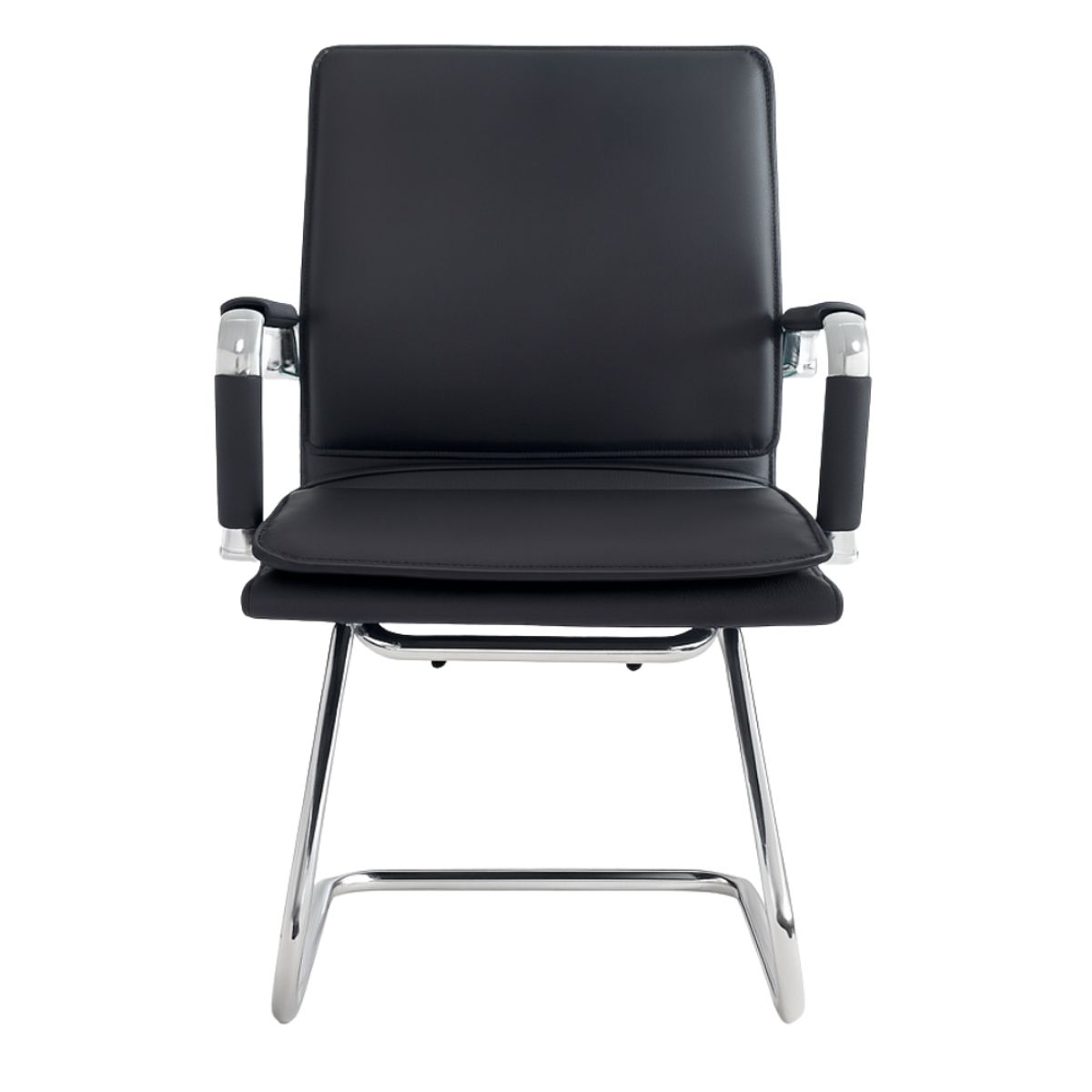 GENERICO - SILLA DE OFICINA GERENCIAL FIJA ERGONÓMICA - ALEMANIA NEGRO