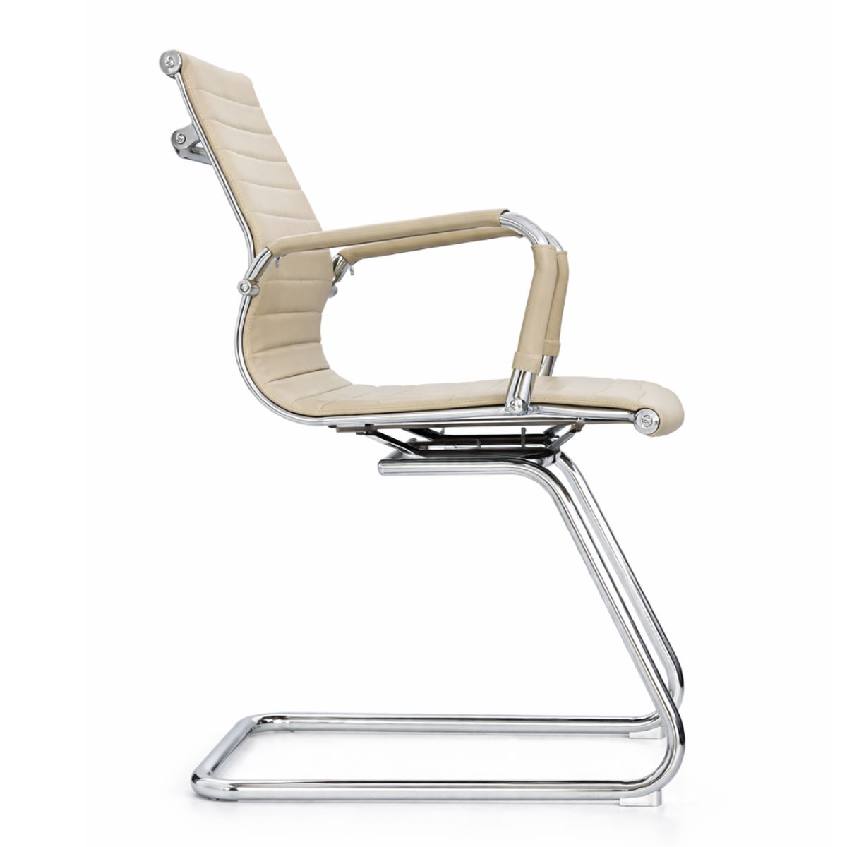 GENERICO - SILLA DE OFICINA GERENCIAL FIJA ERGONÓMICA OV-BOSS CUERO