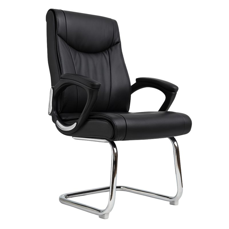 GENERICO - SILLA DE OFICINA GERENCIAL FIJA ERGONÓMICA - VERA NEGRO