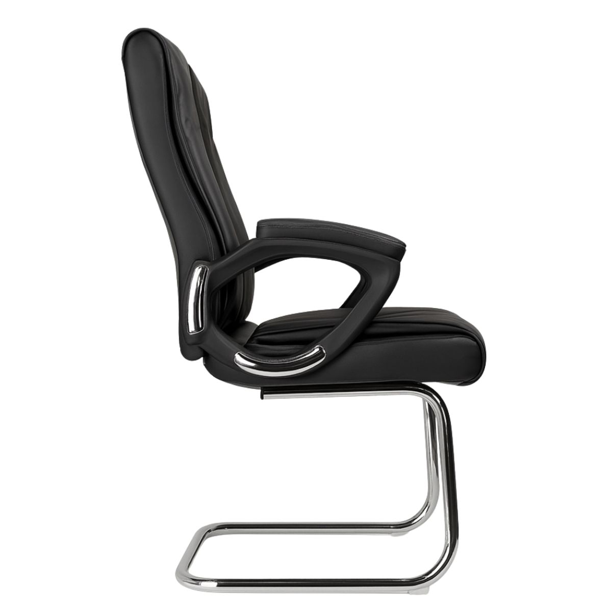 GENERICO - SILLA DE OFICINA GERENCIAL FIJA ERGONÓMICA - VERA NEGRO