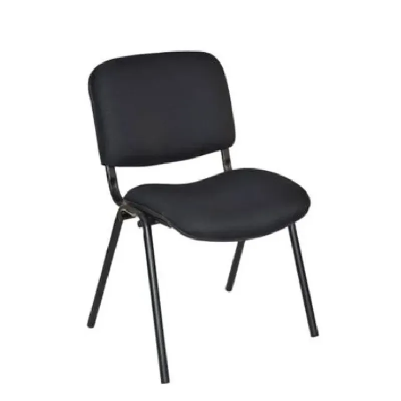 GENERICO - SILLA DE VISITA OV-ISOSCELES TAPIZADO NEGRO