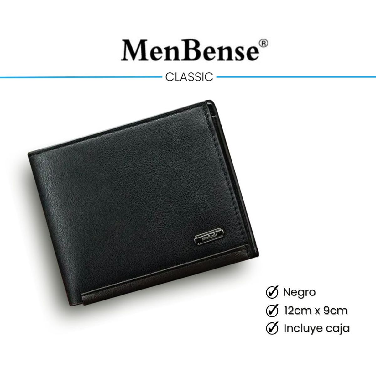 GENERICO - Billetera de cuero Menbense - Elegante