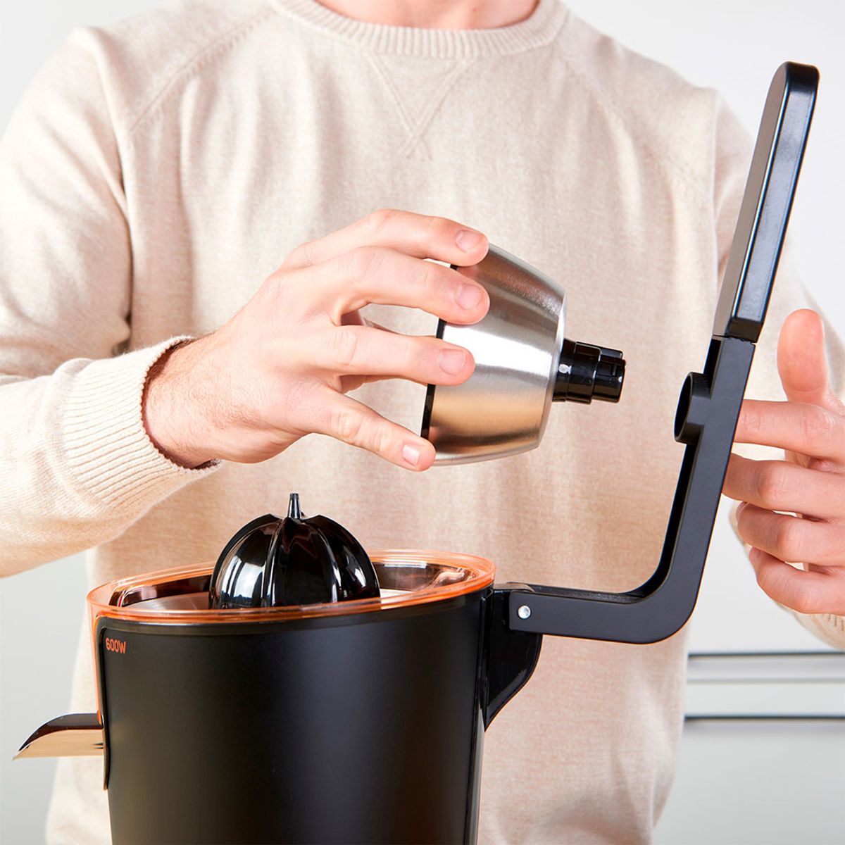 TAURUS - Exprimidor 600 watts Negro Taurus CITRUS 600 LEGEND