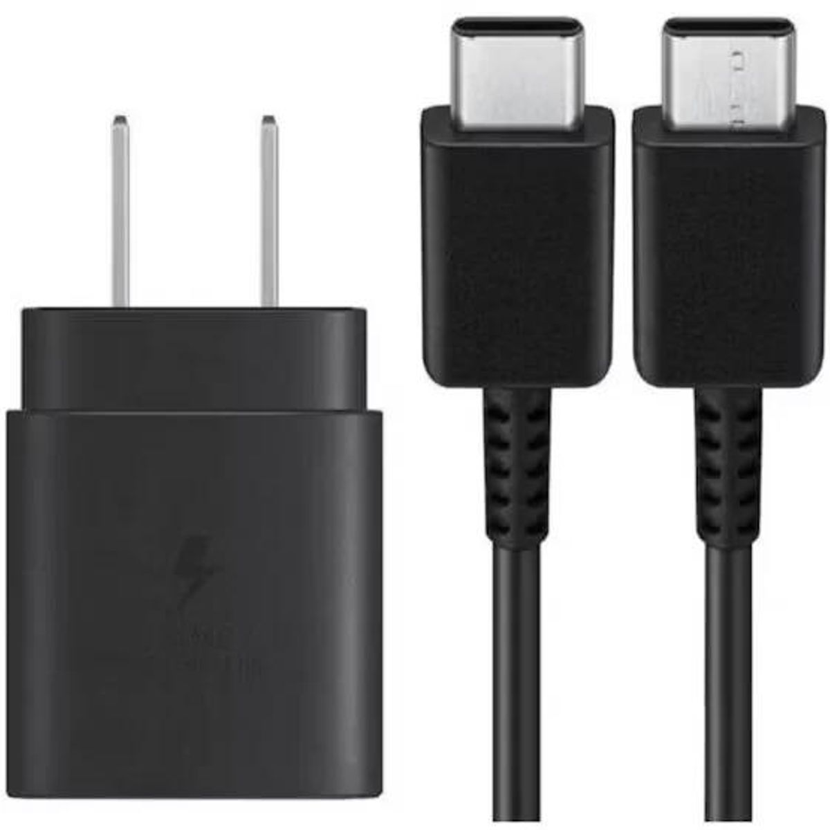 SAMSUNG - Cargador para Samsung 25w power negro