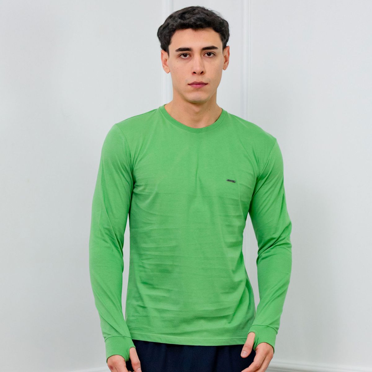 A VANTGARDESTYLE - POLO SLIM FIT CABALLERO ML - JERSEY 100% ALGODON