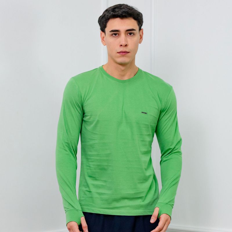 A VANTGARDESTYLE - POLO SLIM FIT CABALLERO ML - JERSEY 100% ALGODON