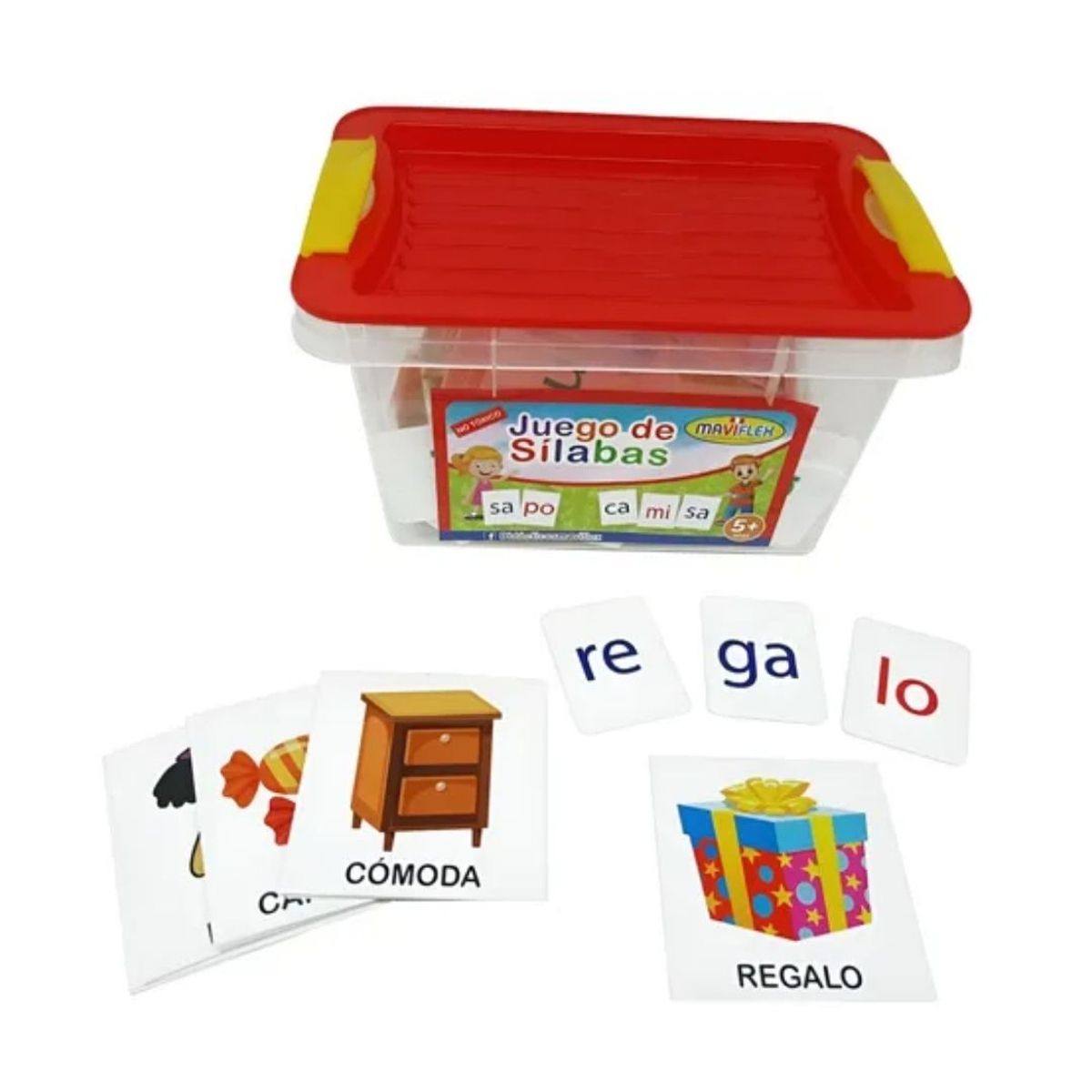 GENERICO - Juego De Silabas 105 Pcs