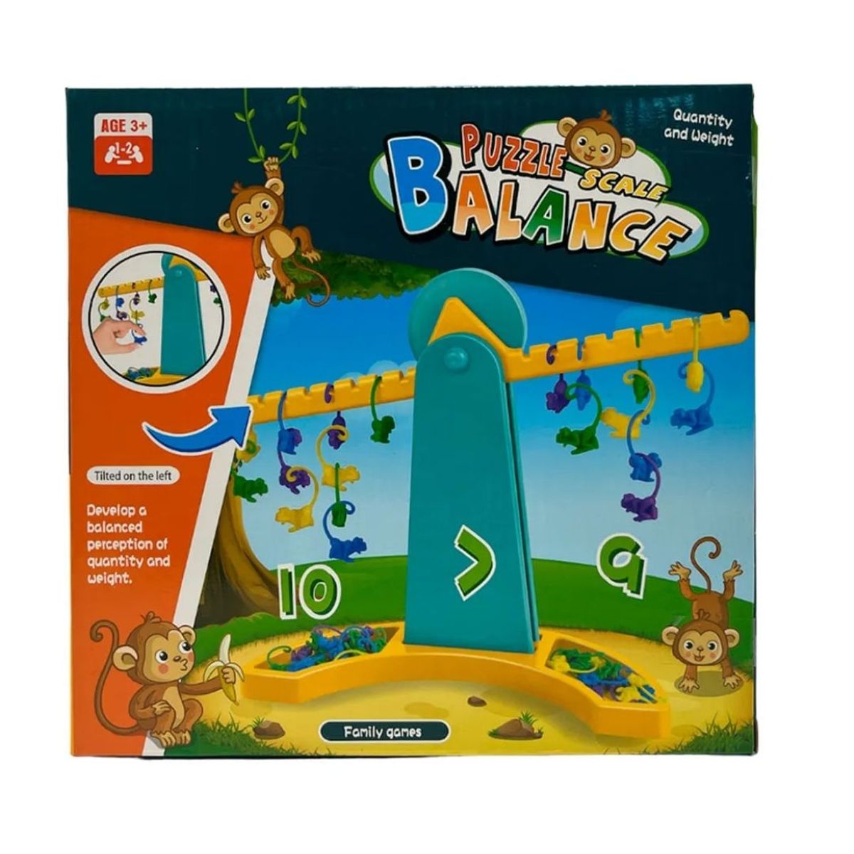 GENERICO - Juego De Mesa Monitos Balancin