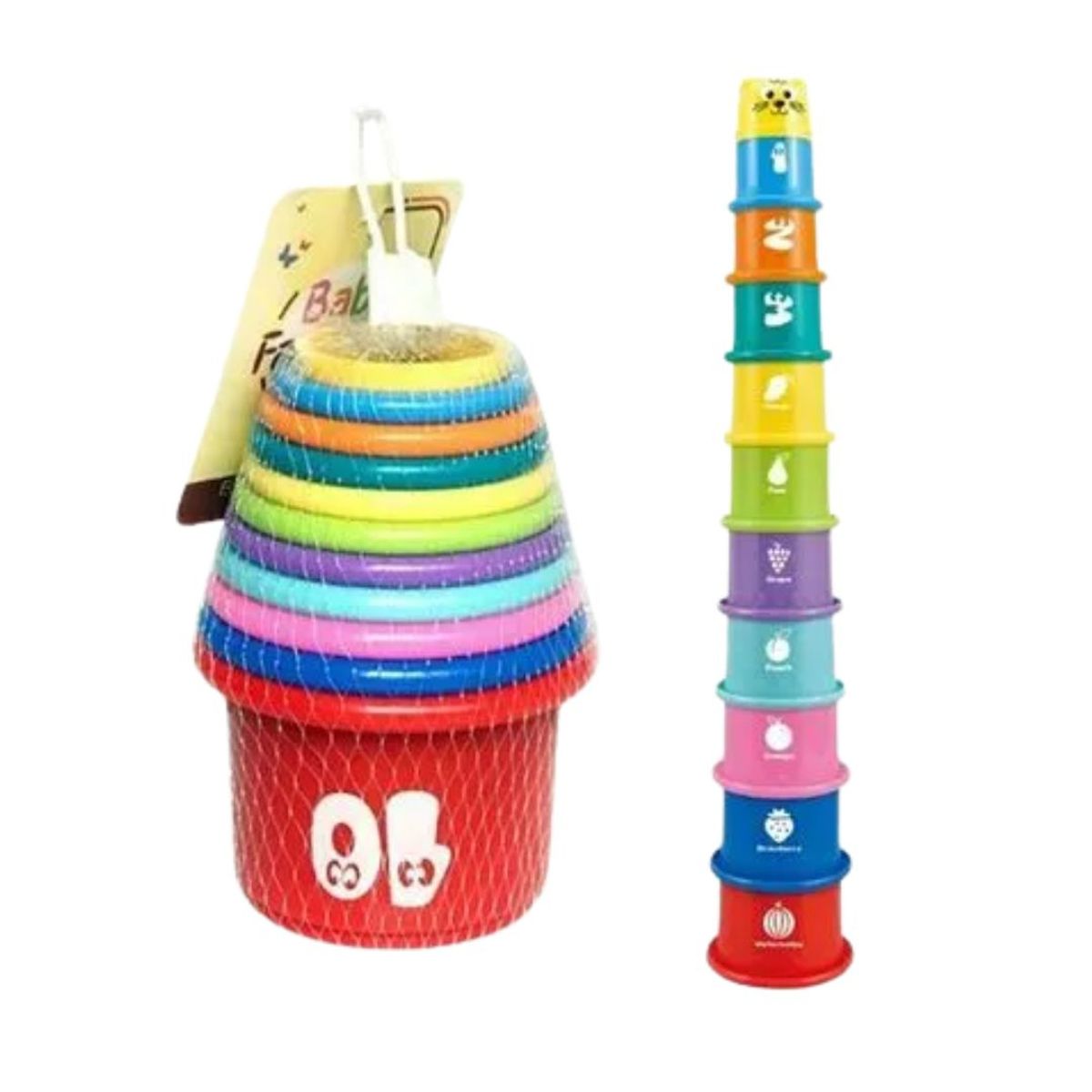 GENERICO - Vasos Apilables x10