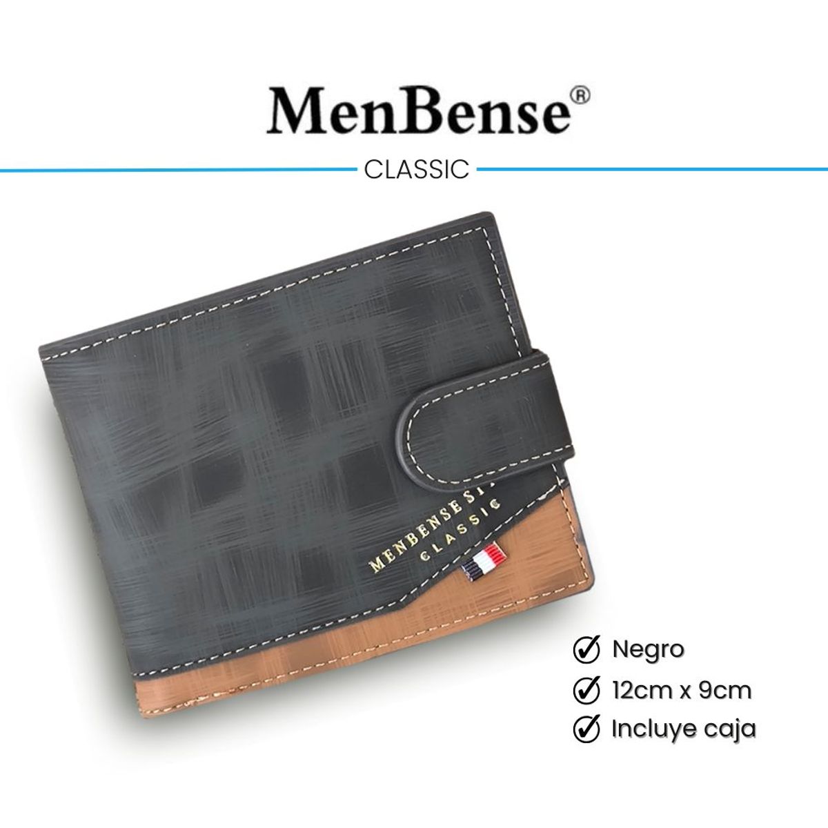 GENERICO - Billetera de cuero Menbense - Elegante