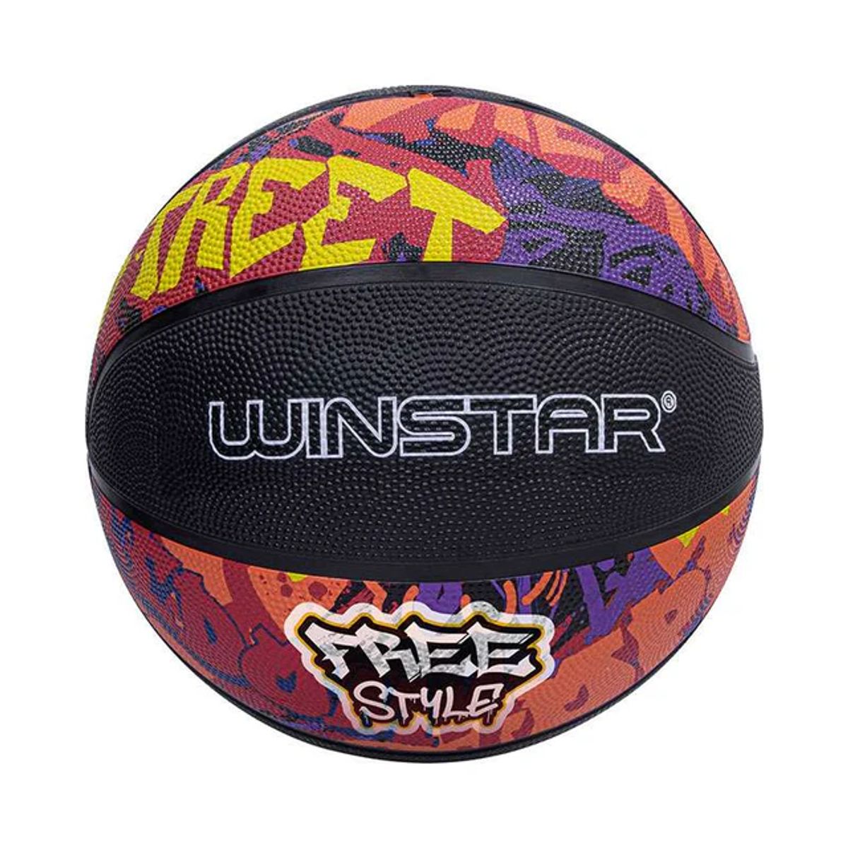 WINSTAR - Pelota de basquet Winstar Free Style Naranja n7