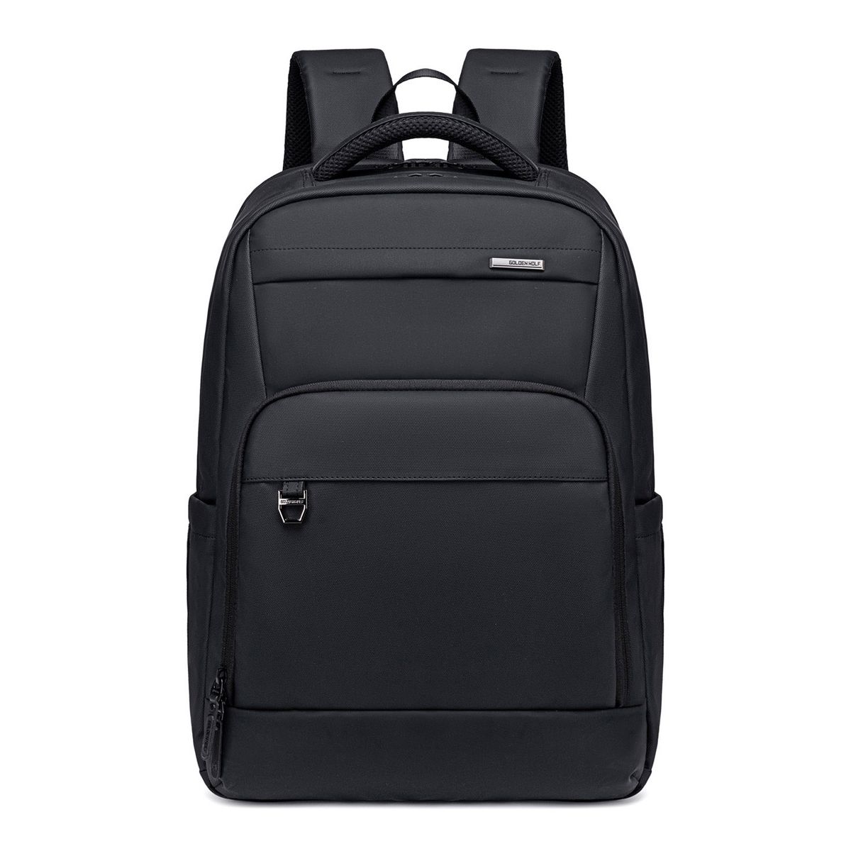 GOLDEN WOLF - Mochila Golden Wolf GB00708 Expandible Viaje Laptop Negro