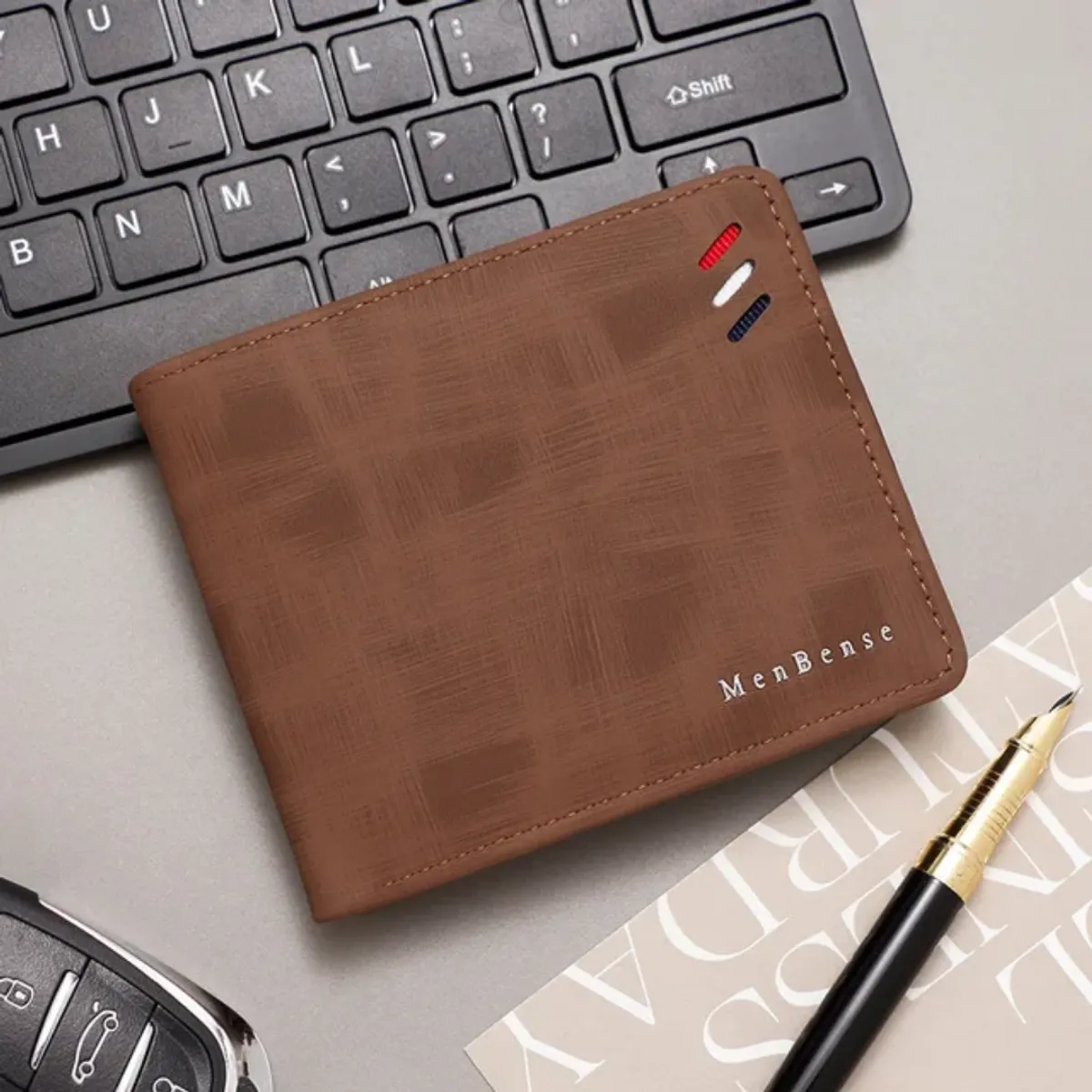 GENERICO - Billetera de cuero Menbense - Elegante