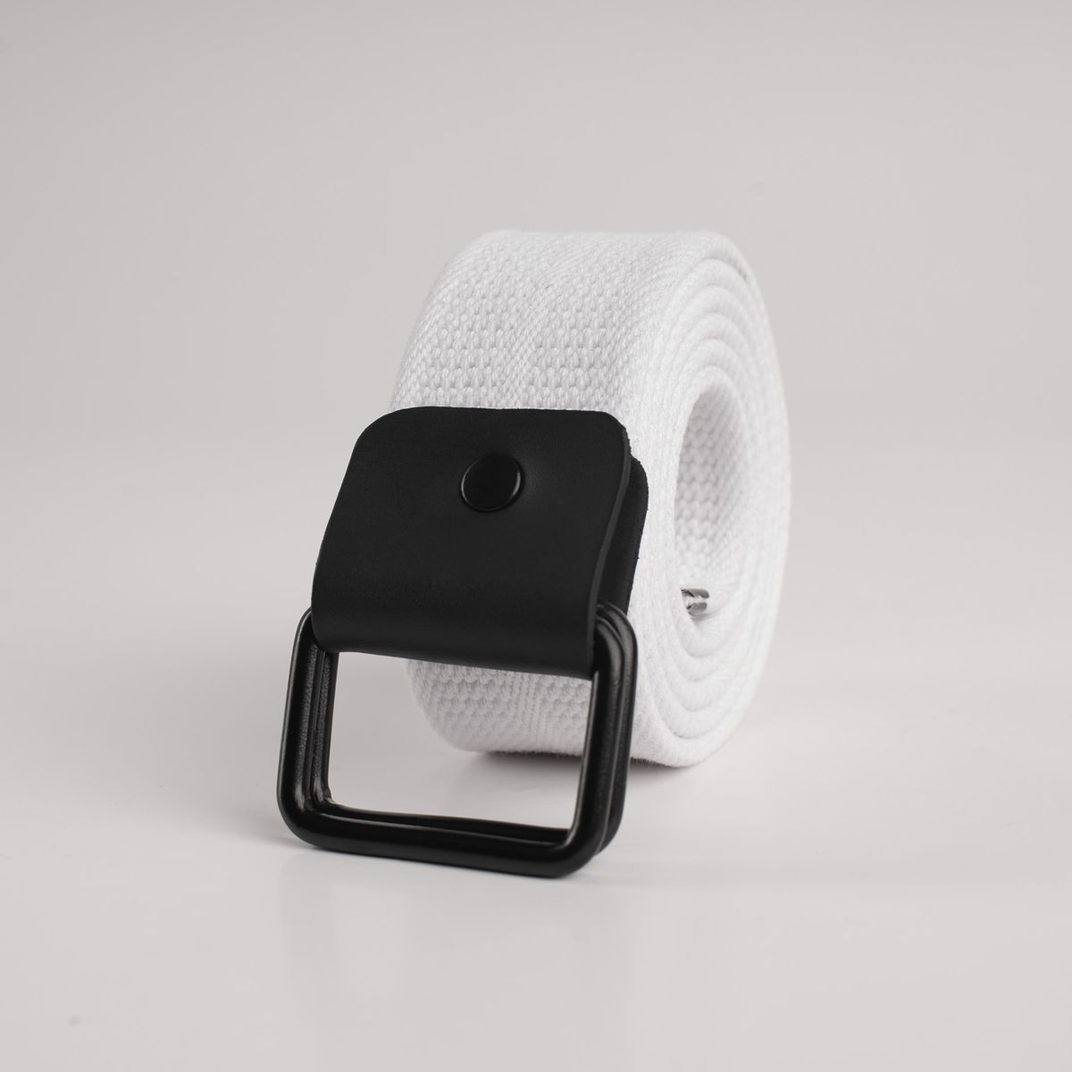 GENERICO - CORREA DE ALGODÓN DOBLE D-RING BLANCO