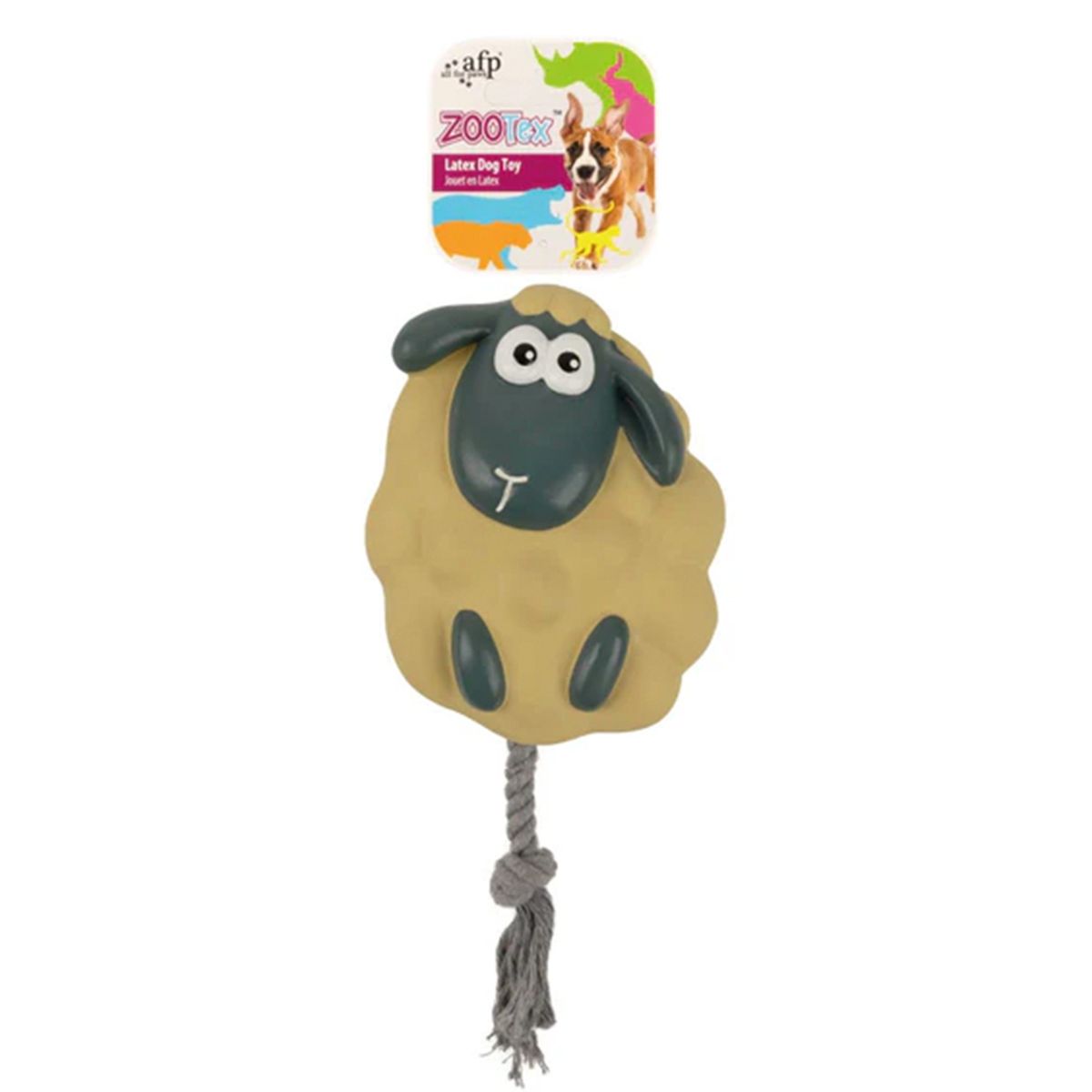 ALL FOR PAWS - Peluche Para Perros - La Ovejita Saltarina de Zootex