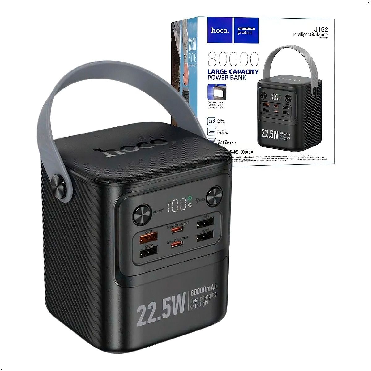 HOCO - Power Bank Hoco 80.000 Mah 22.5w Banco De Energia Portatil