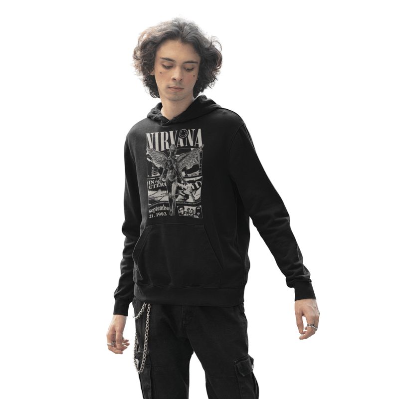 GENERICO - POLERA ROCK NIRVANA - LO QUE NO NECESITAS