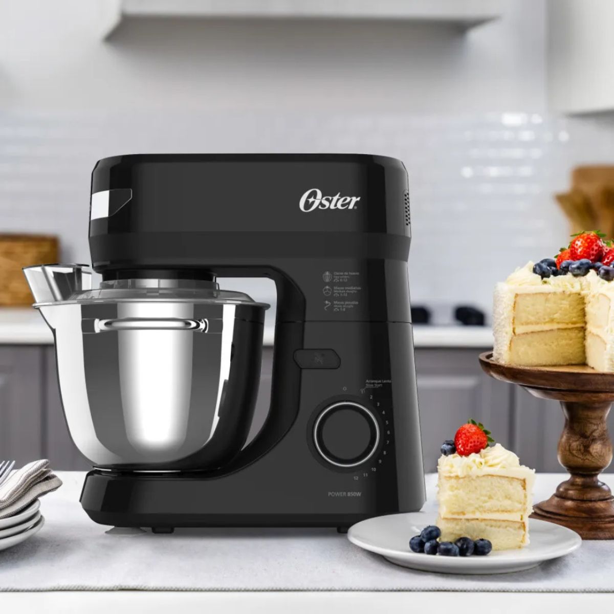 OSTER - Batidora Planetaria Oster 850W  Negra FPSTSMPL2B