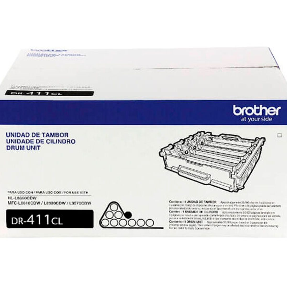 BROTHER - TAMBOR BROTHER DR-411CL P MFC L8900CDW 50K PAG