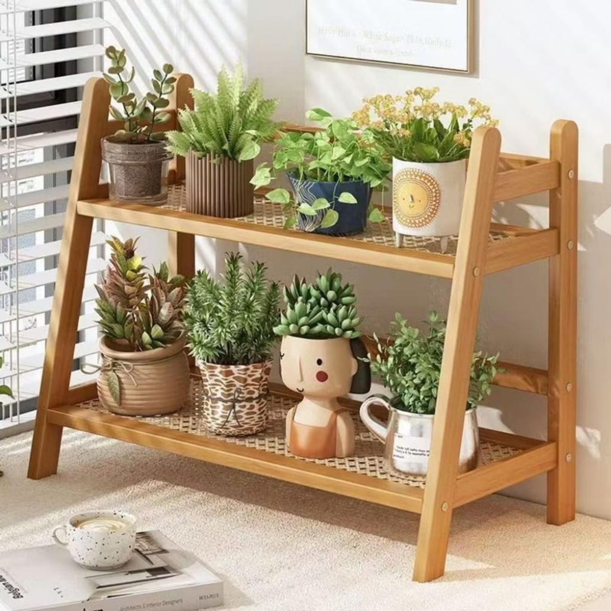 GENERICO - Organizador Estante de Bambú