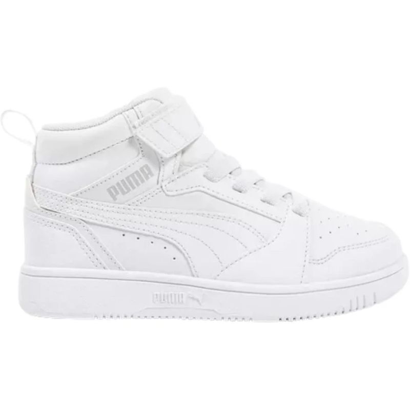 PUMA - Zapatilla Puma Rebound V6 Mid AC+PS 393832 05 Blanco para Niños