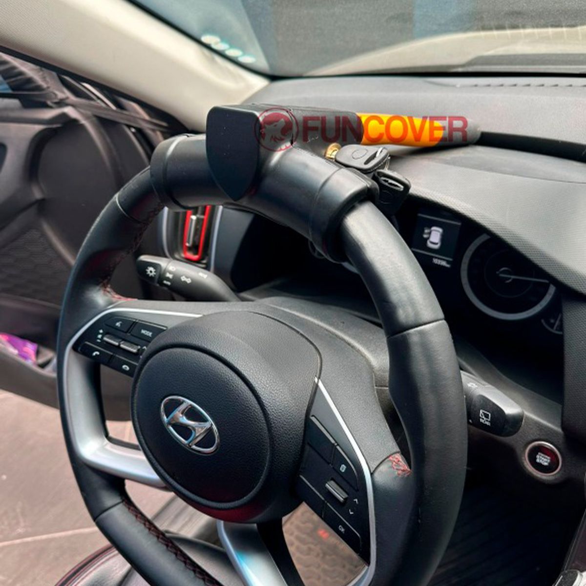 GENERICO - SEGURO BLOQUEO TRABA TIMON VOLANTE ANTIRROBO DE AUTO