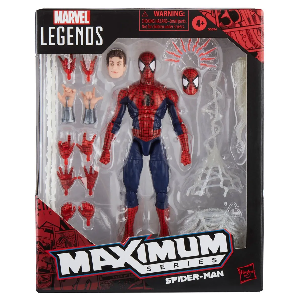 MARVEL - Marvel Legends Maximum Series Spider-Man Deluxe