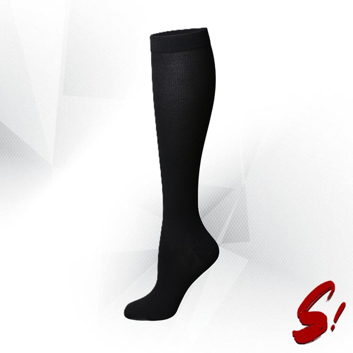 GENERICO - Medias de Compresión 20-30mmhg Entero Negro anti varices