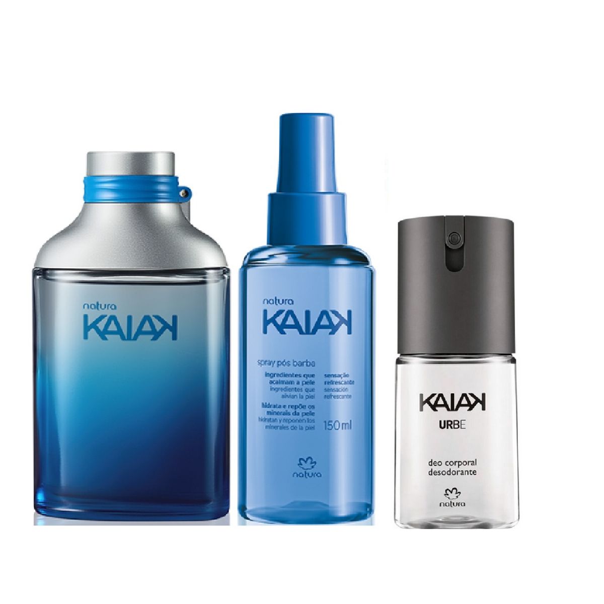 NATURA - kaiak clasico + spray post barba + deo corporal