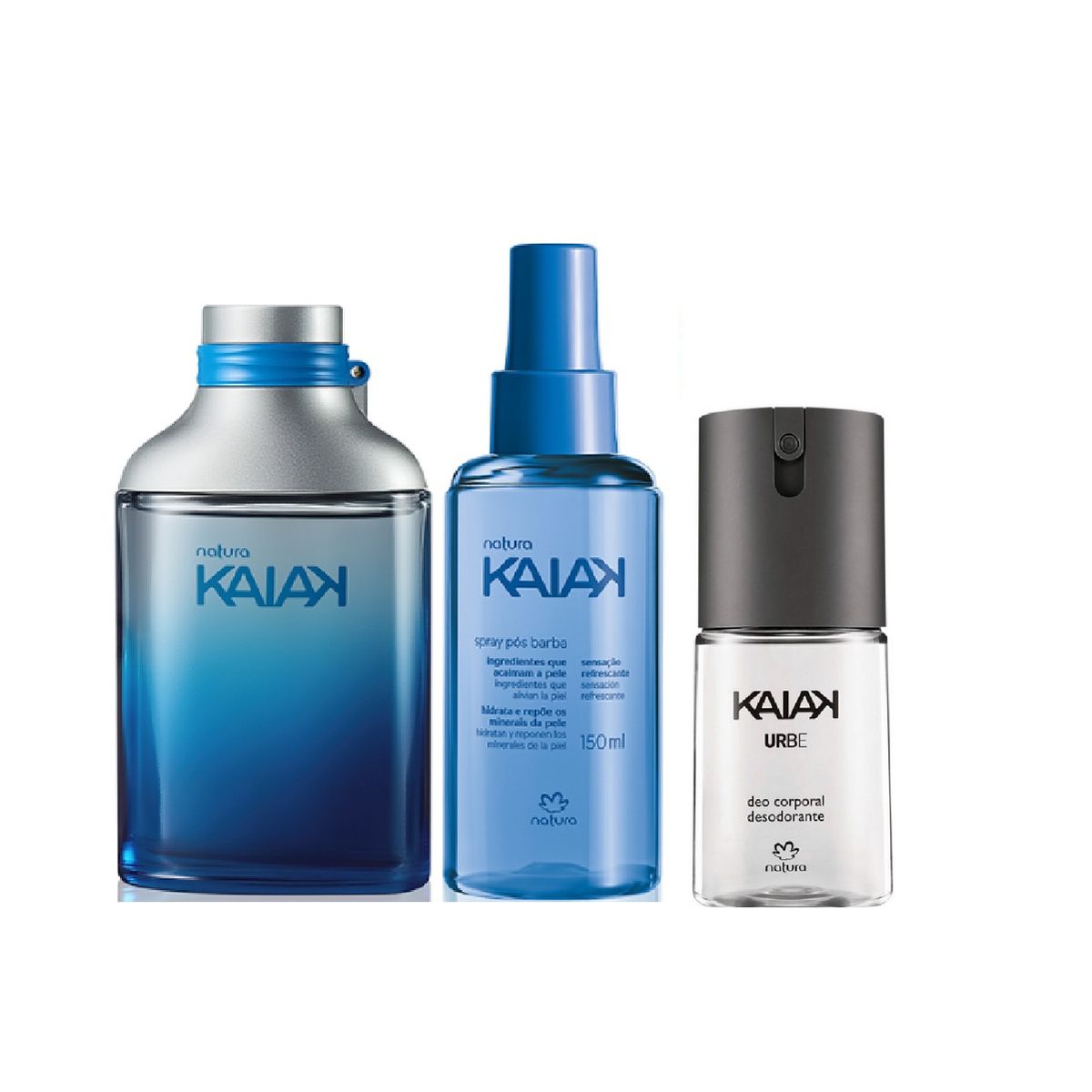 NATURA - kaiak clasico + spray post barba + deo corporal
