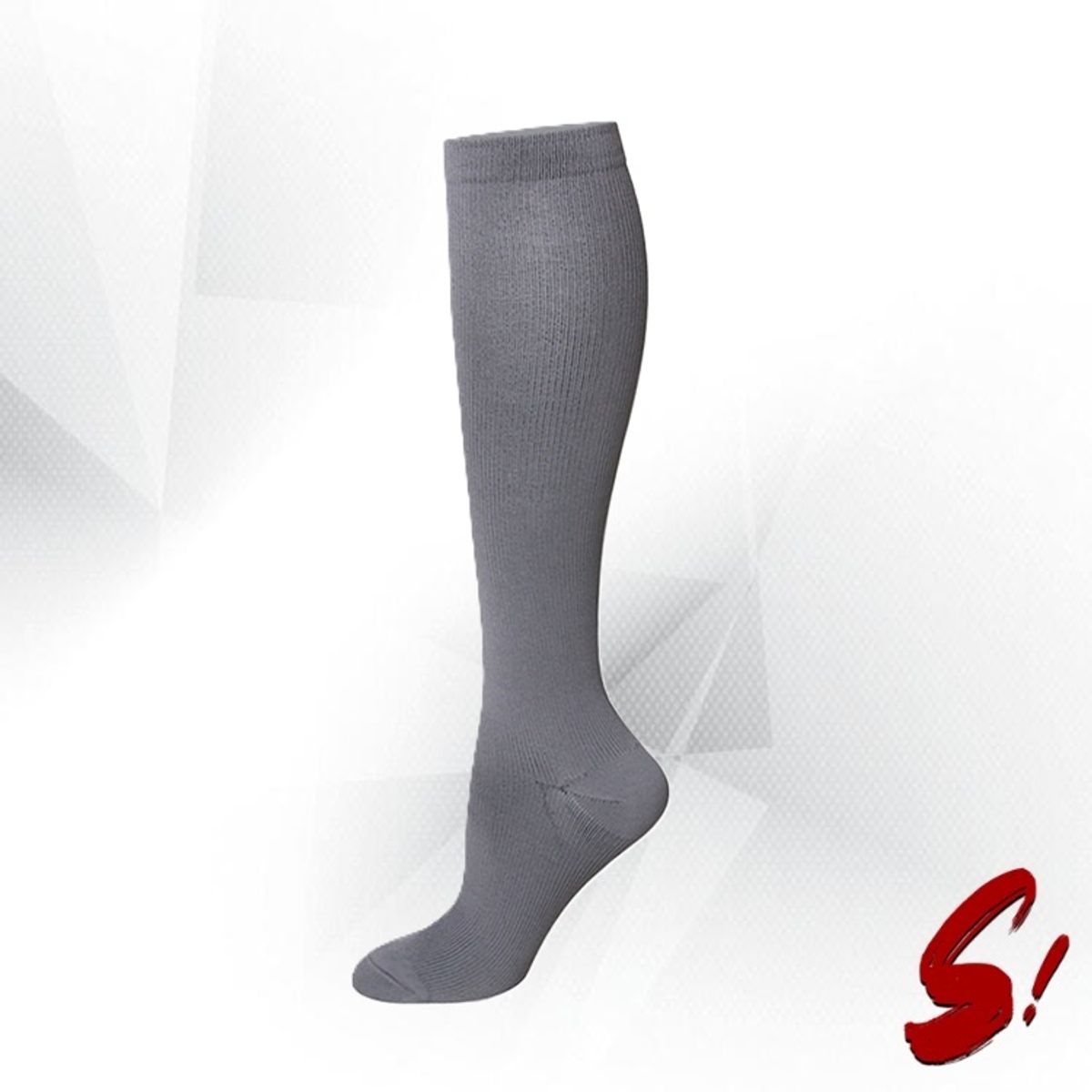 GENERICO - Medias de Compresión 20-30mmhg Entero Gris anti varices