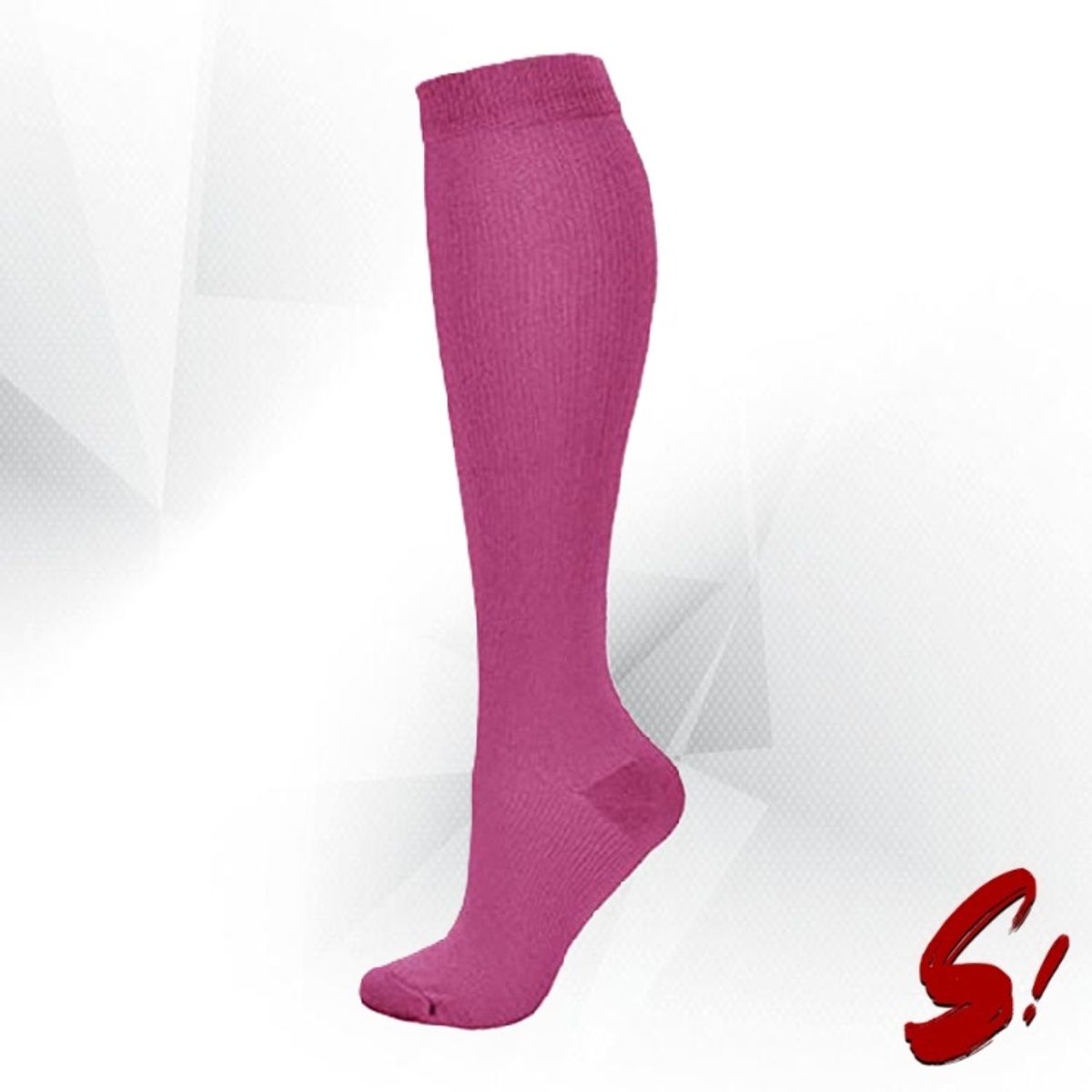 GENERICO - Medias de Compresión 20-30mmhg Entero Rosa anti varices