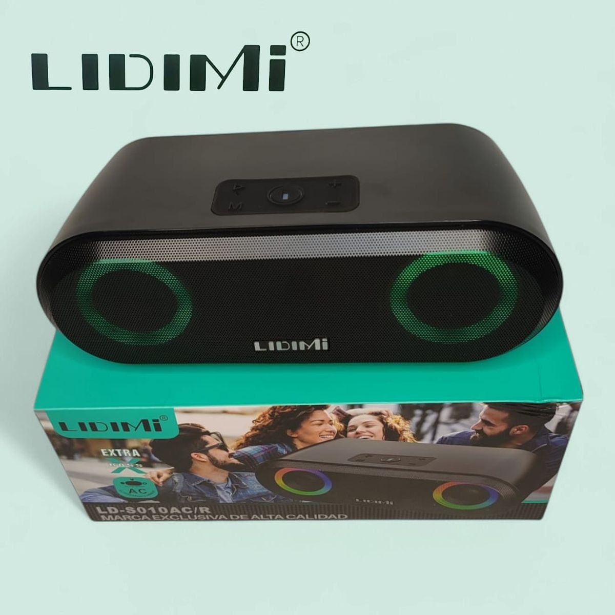 LIDIMI - Mini Parlante Bluetooth LIDIMI LD-S010ACR