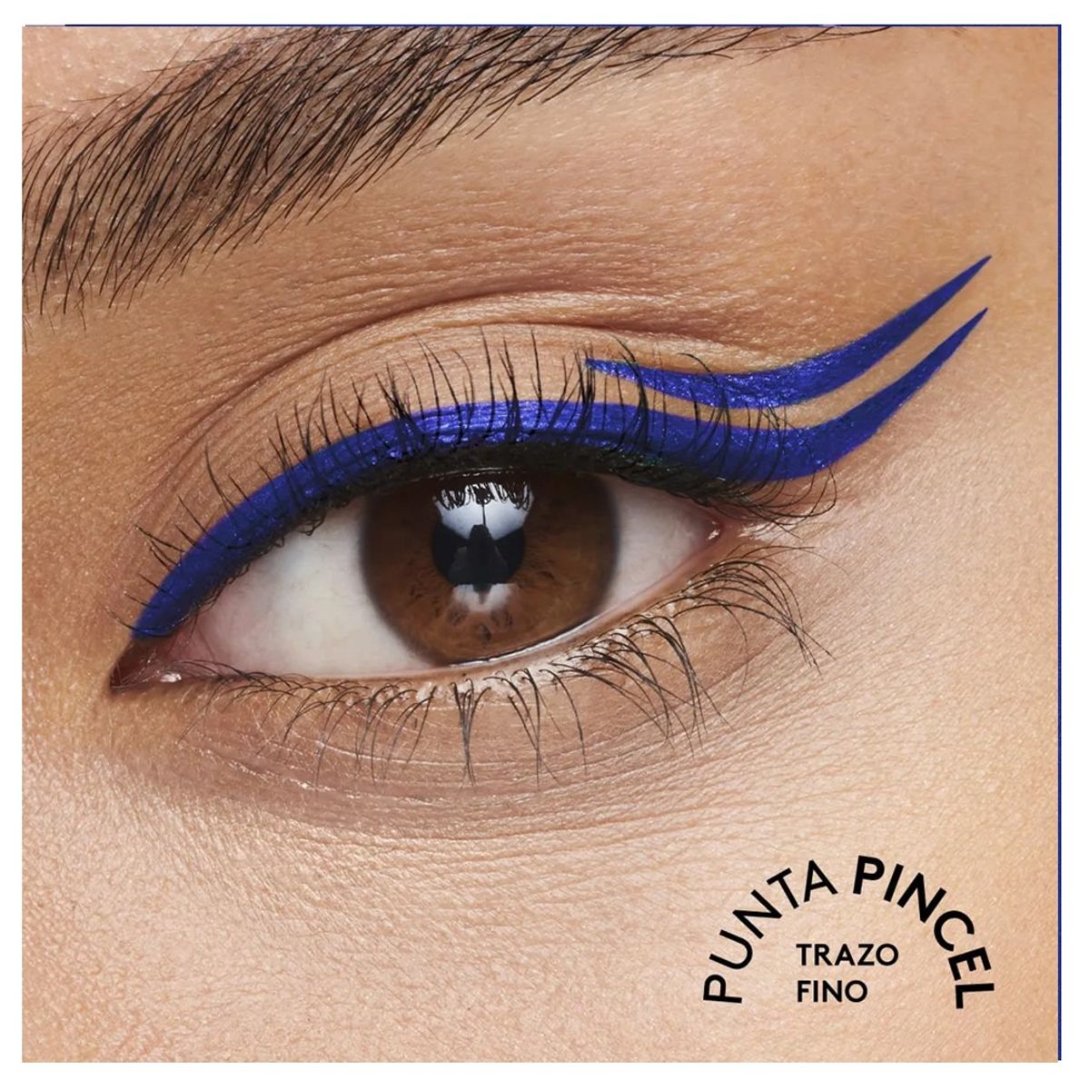 ESIKA - Delineador de Ojos Punta Pincel EYE PRO Esika Azul Impactante