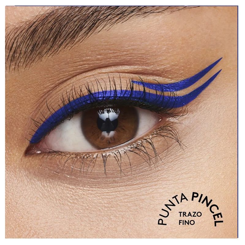 ESIKA - Delineador de Ojos Punta Pincel EYE PRO Esika Azul Impactante