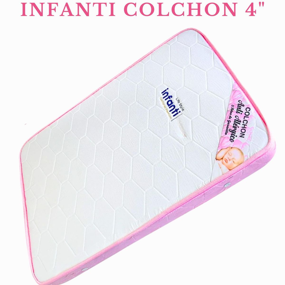 GENERICO - Colchón Infanti De 4 Para Bebes