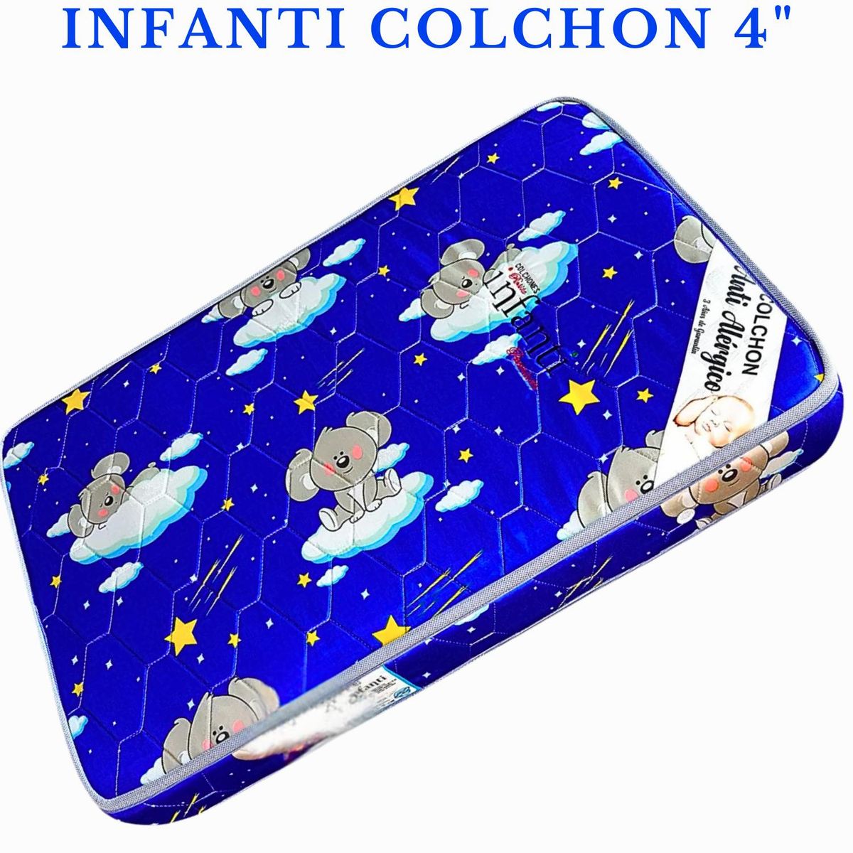 GENERICO - Colchón Infanti De 4 Para Bebes