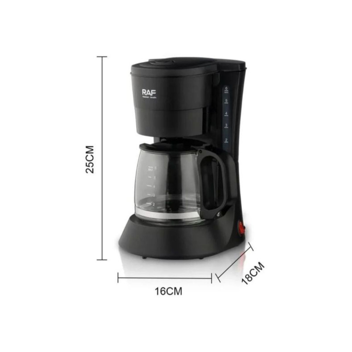 RAFF - Cafetera RAFF R100 Sabor y Comodidad