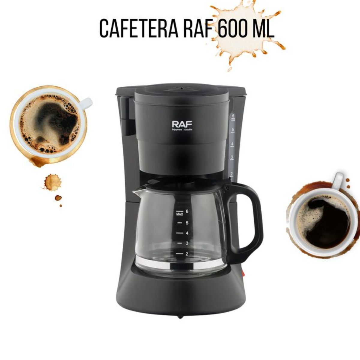 RAFF - Cafetera RAFF R100 Sabor y Comodidad