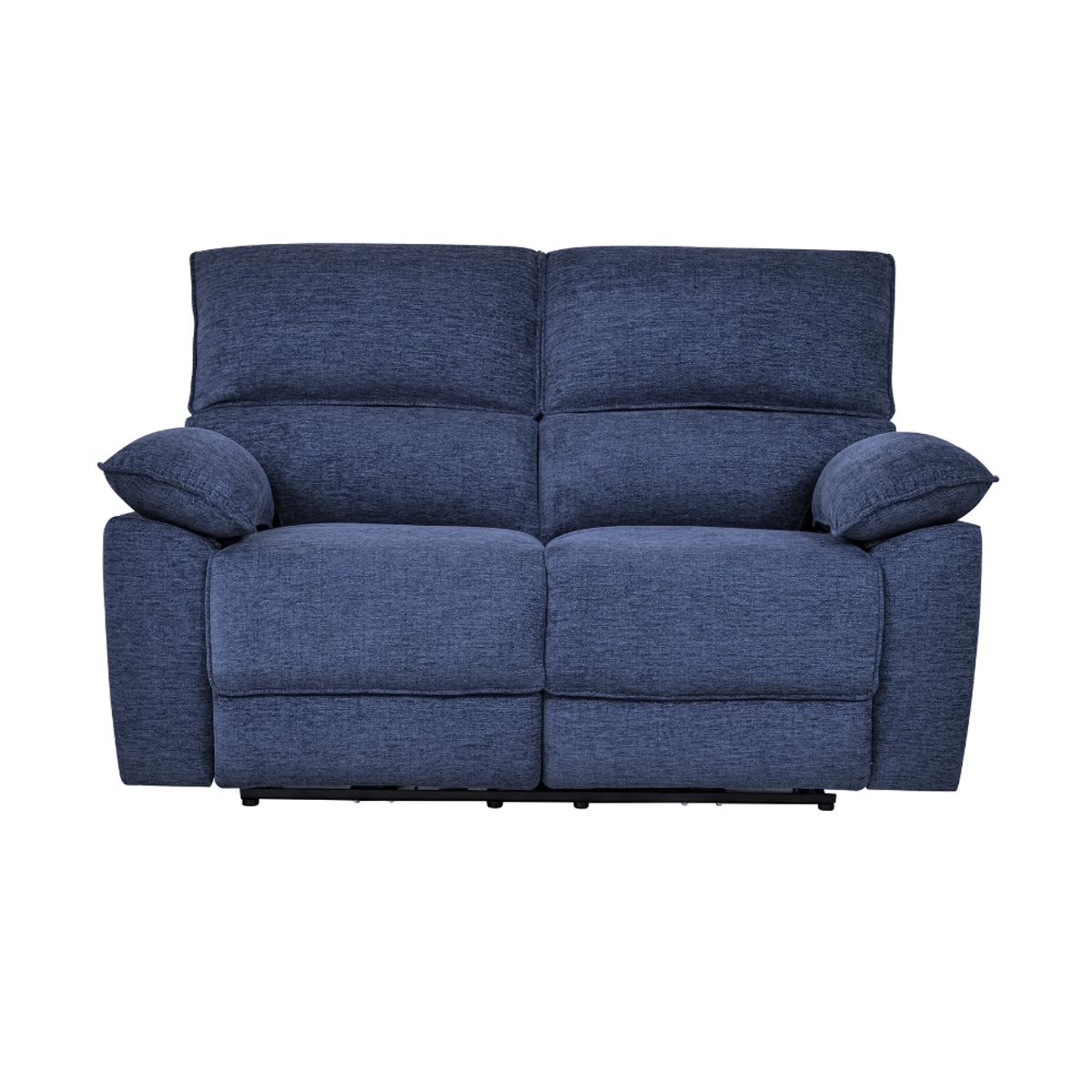 TUGO - Sofá Kylie 2 Cuerpos Reclinable Eléctrica Azul