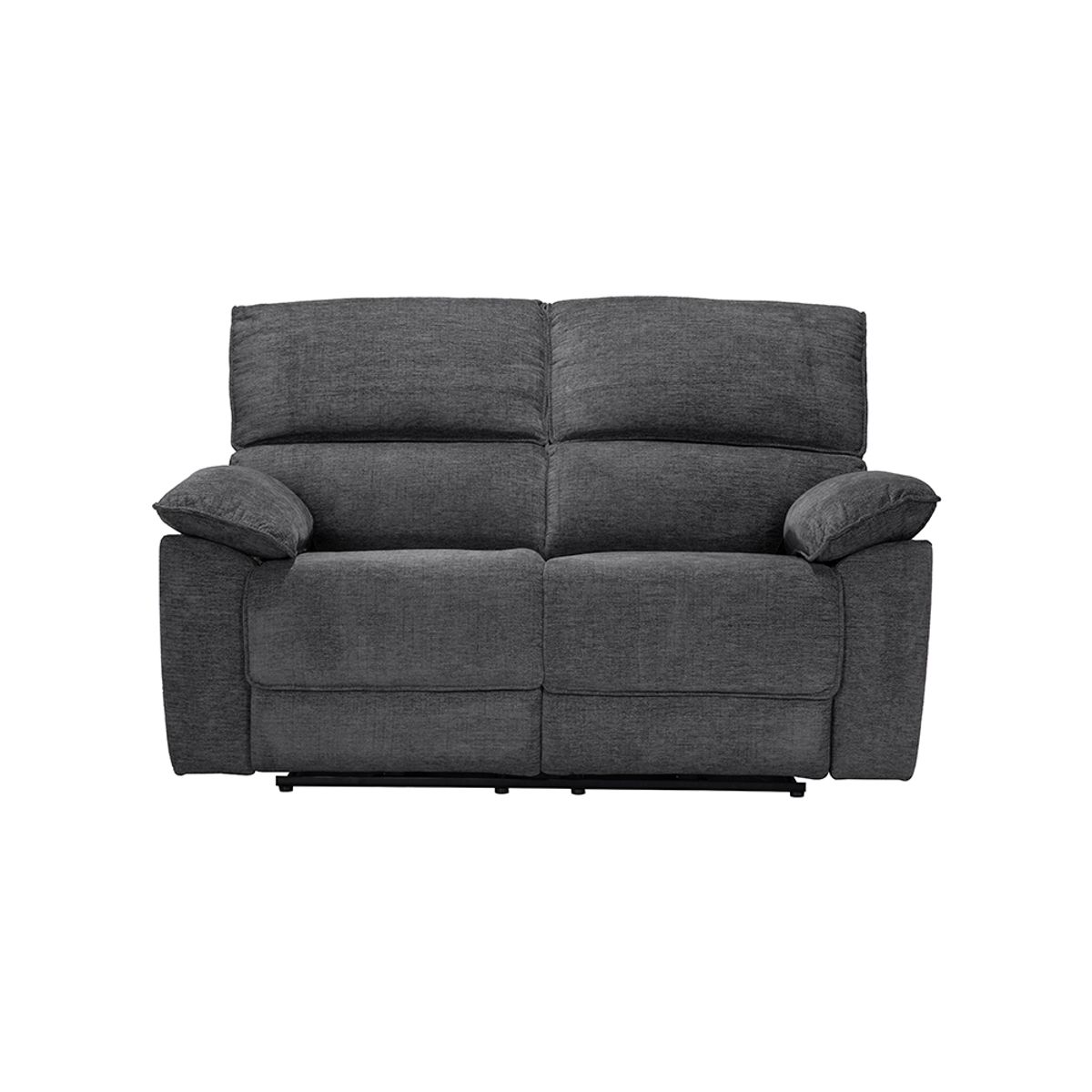 TUGO - Sofá Kylie 2 Cuerpos Reclinable Eléctrica Gris