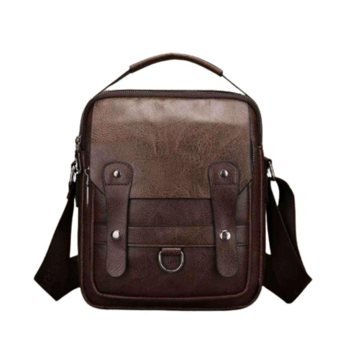 GENERICO - Bolso de lujo de cuero PU para hombre ejecutivo casual