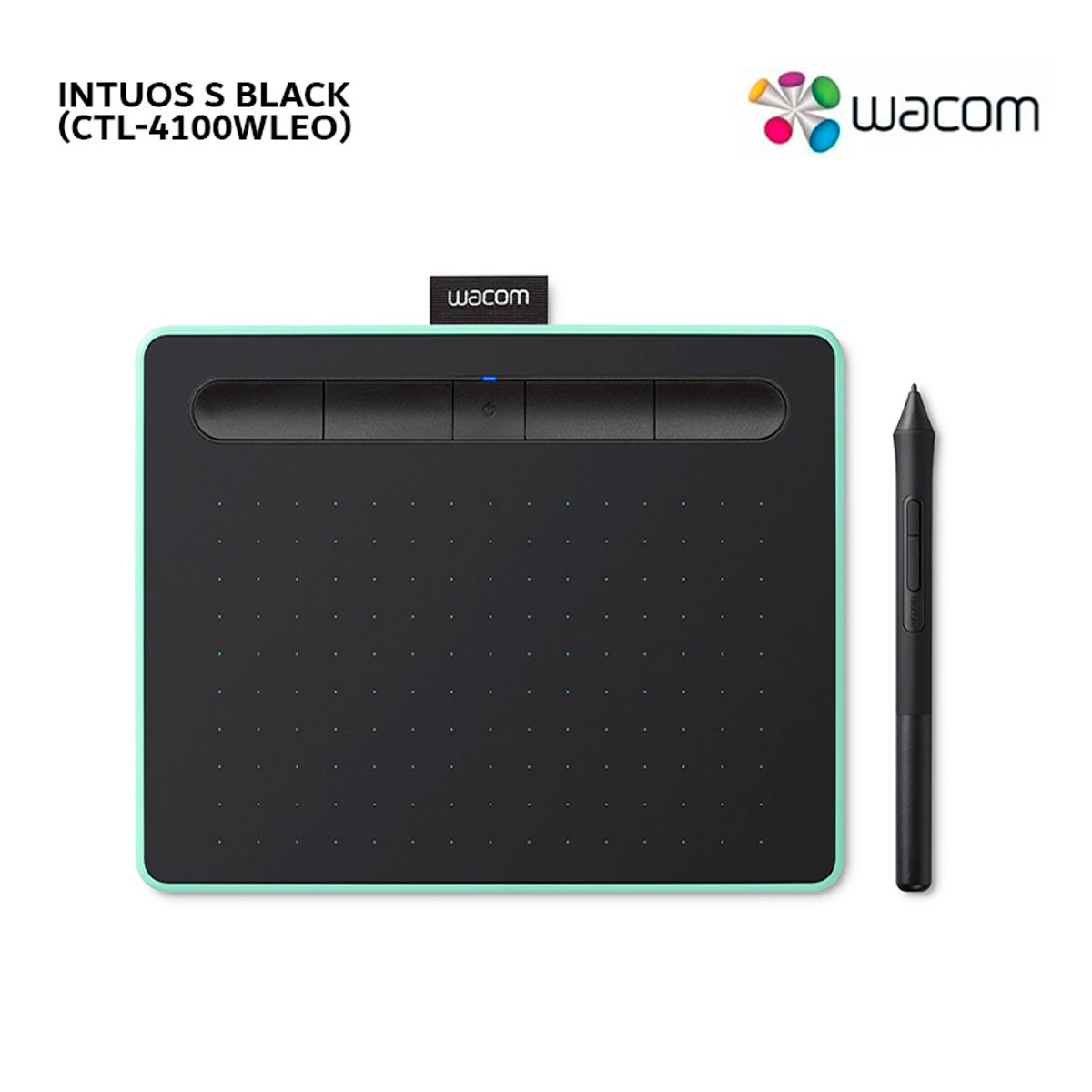 WACOM - Tableta Grafica Wacom Intuos Pen S Bluetooth CTL4100WLE0 Pistachio