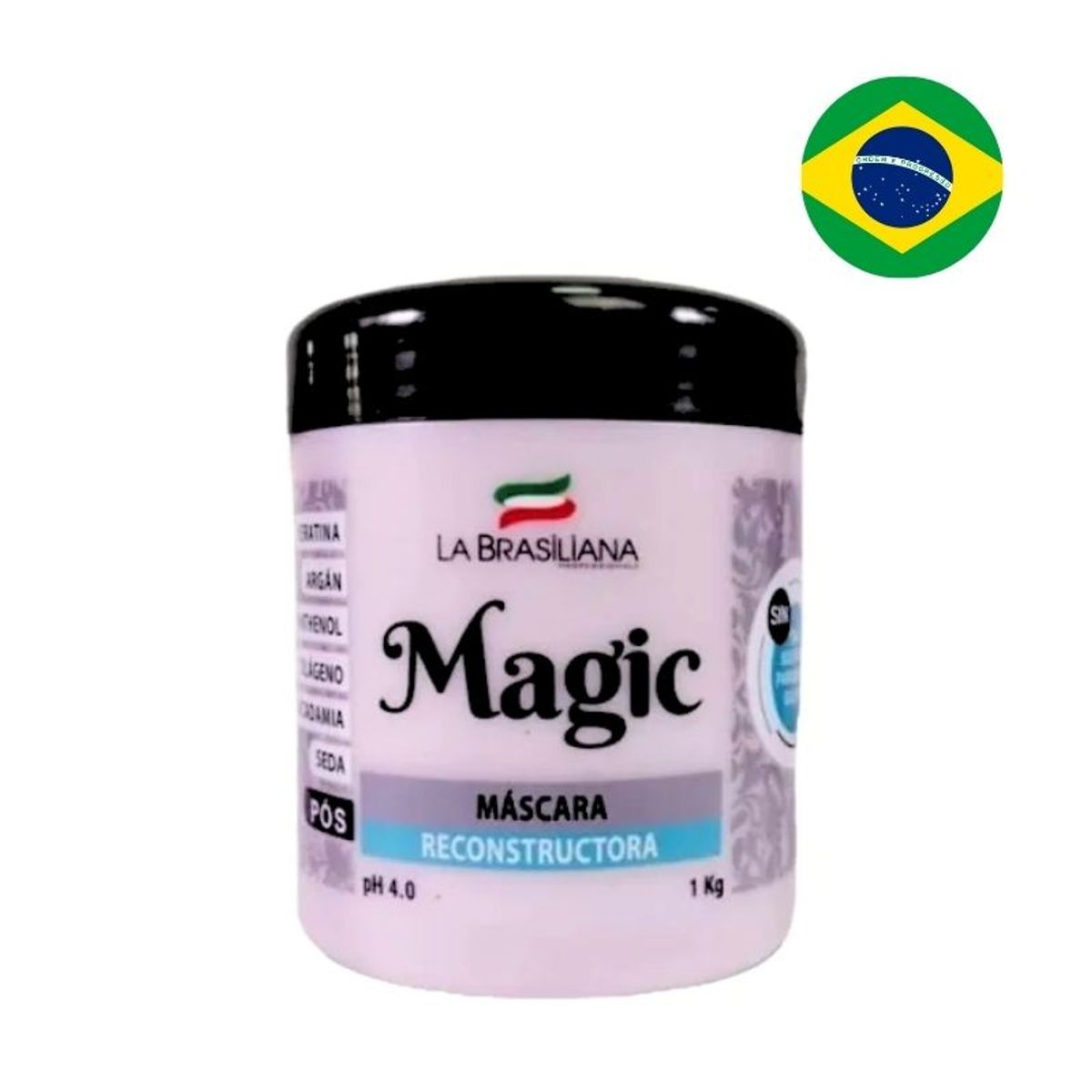 LA BRASILIANA - Máscara Capilar Magic Pos 1kg  - La Brasiliana.