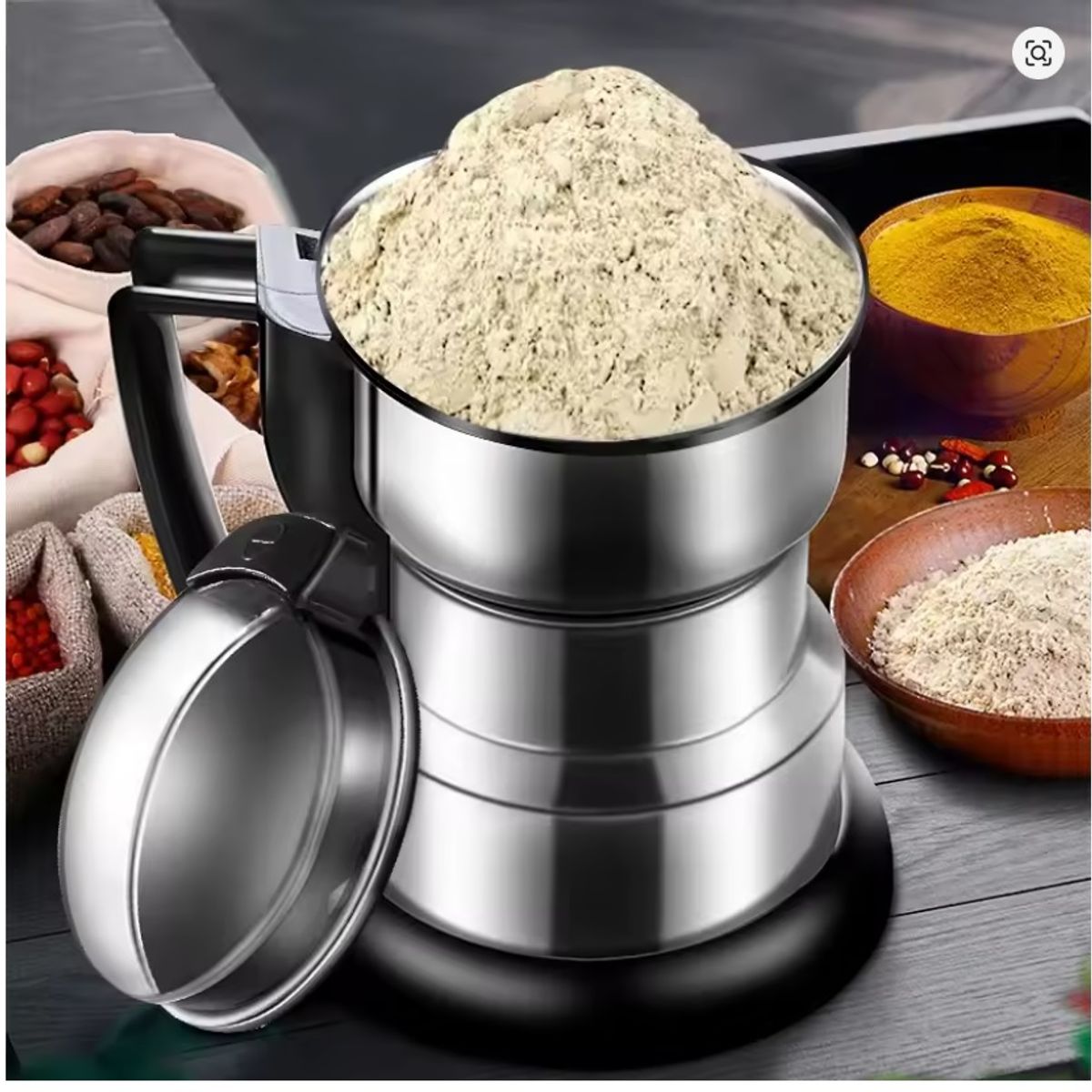 GENERICO - MOLINILLO DE CAFÉ ELÉCTRICO MULTIFUNCIONAL PARA COCINA