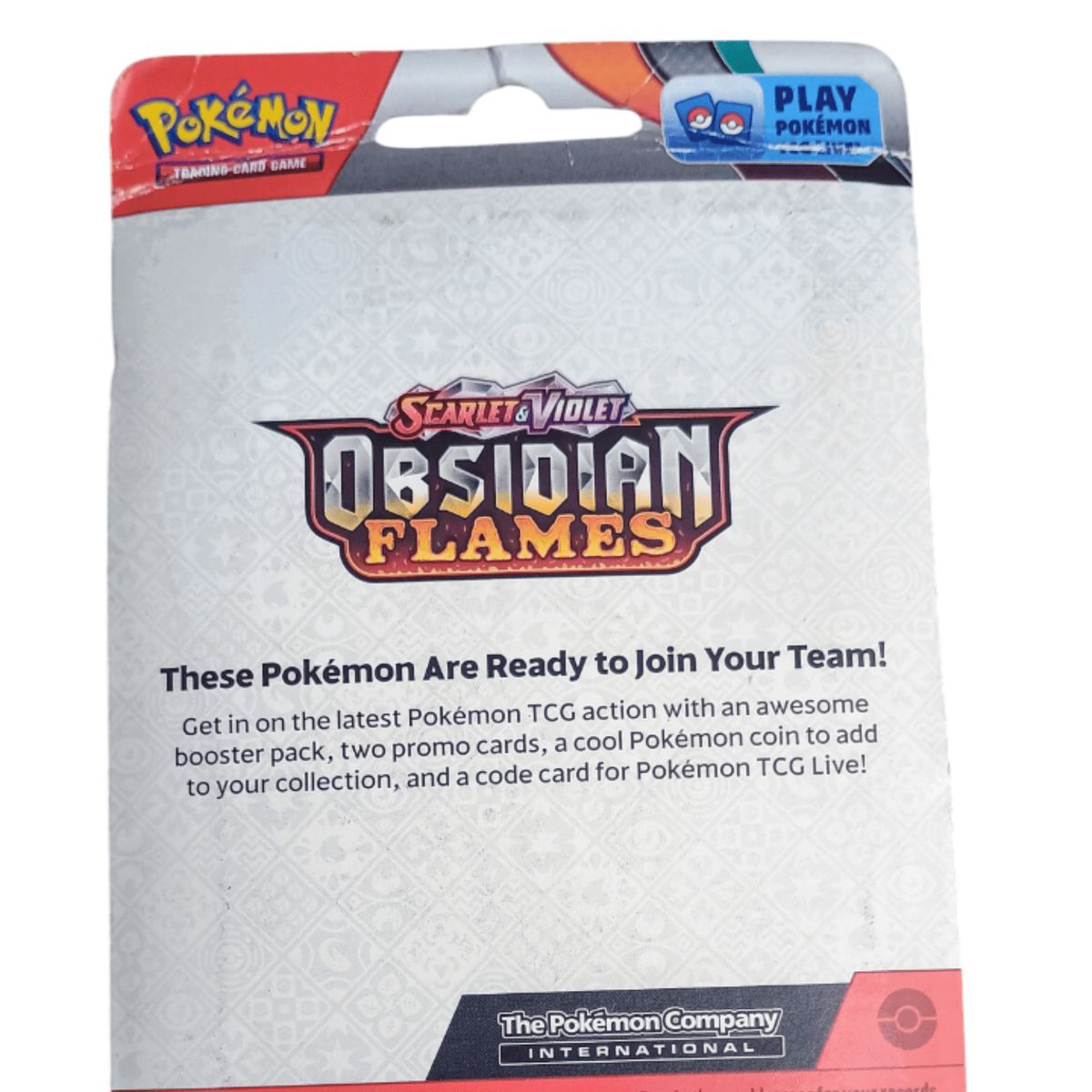 POKEMON - Juego de Cartas Pokemon Obsidian Flames