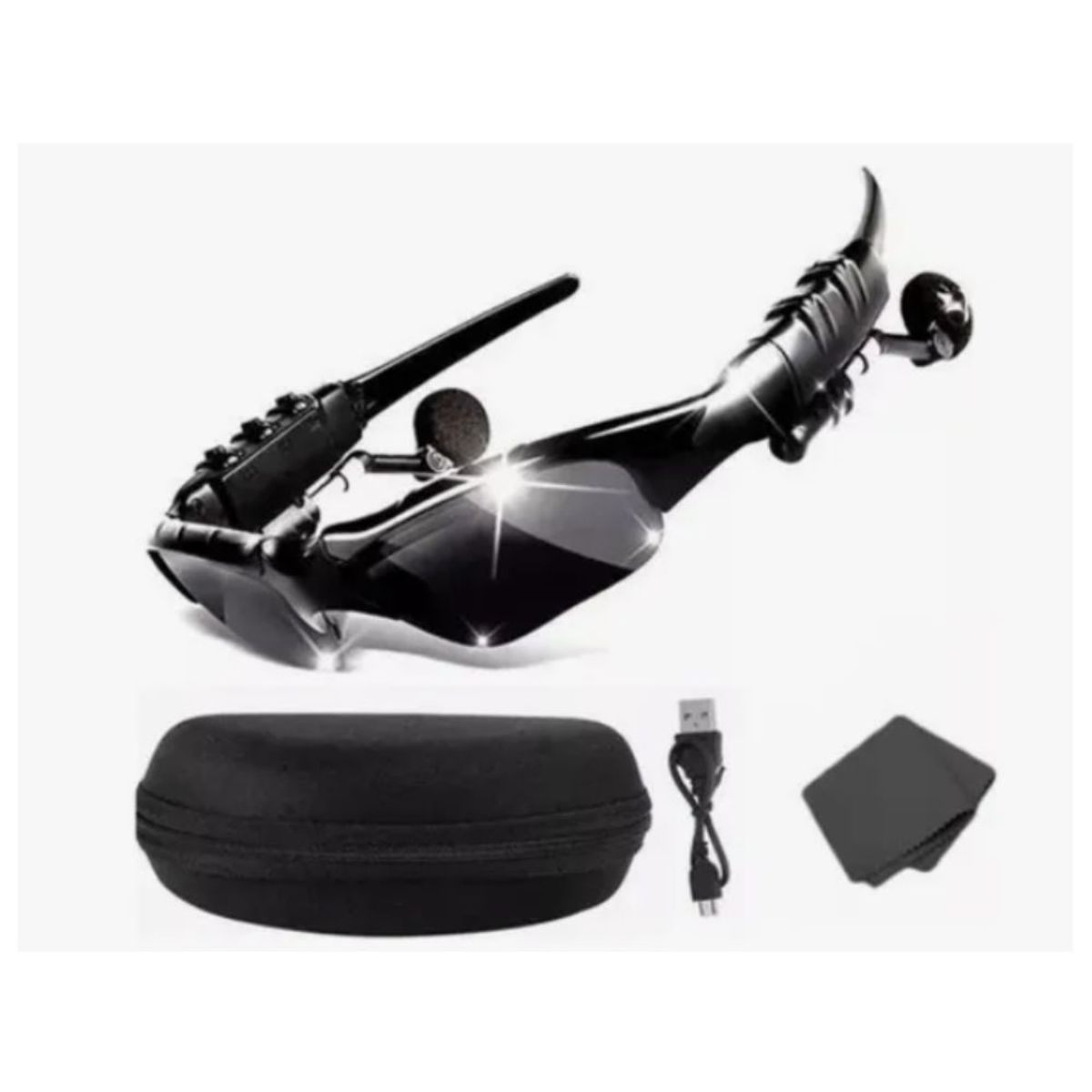 GENERICO - Lentes De Sol Con Audífonos Bluetooth Inalambrico