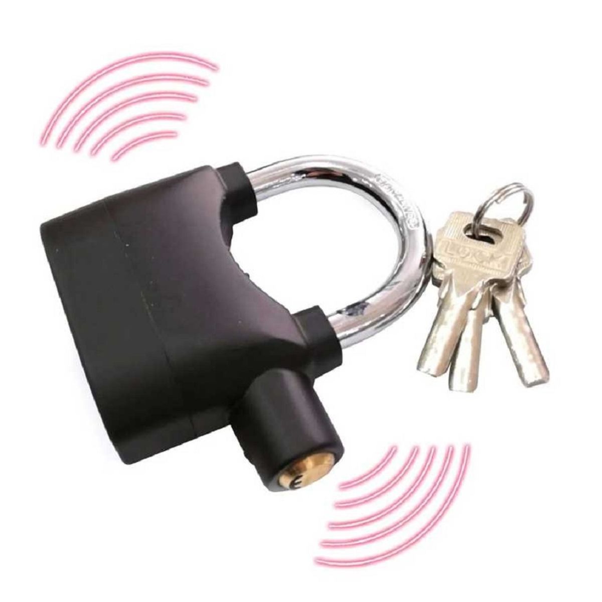 GENERICO - CERRADURA DE ALARMA DE SIRENA DE SEGURIDAD DE 110DB