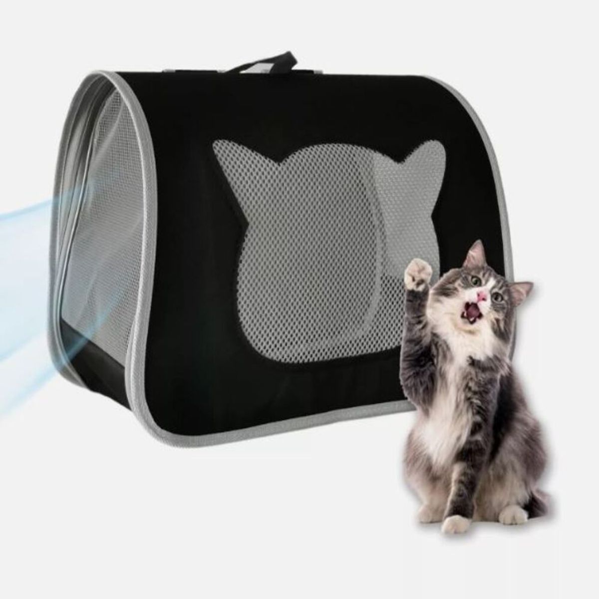 GENERICO - Mochila porta gatos pequeños